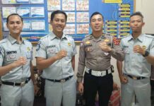 Perkuat Koordinasi, Jasa Raharja Sukabumi Anjangsana ke Unit Gakkum Polres Cianjur ke Unit Gakkum Polres Cianjur