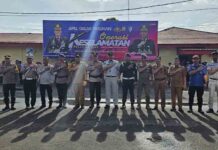 Jasa Raharja Watampone Hadiri Apel Operasi Keselamatan Pallawa 2025 Bersama Polres Bone jasa raharja sulsel
