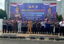 Jasa Raharja Palopo Hadiri Apel Gelar Pasukan Operasi Keselamatan Pallawa 2025 di Polresta Palopo jasa raharja sulsel