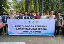 Tingkatkan Kesadaran Keselamatan, Jasa Raharja NTB Kolaborasi Bersama Stakeholder Gelar PPGD Bersama Stakeholder Gelar PPGD