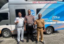 Awak Angkutan PO Karya Jasa diberikan Program Pengobatan Gratis Melalui Kegiatan Ramadhan MUKL Jasa Raharja D.I. Yogyakarta jasa raharja yogyakarta