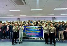 Jasa Raharja Bersama Ditlantas Polda Kepri Sosialisasi Safety Riding dan Tingkatkan Peranan Mahasiswa Dalam Keselamatan Beralu Lintas Dalam Keselamatan Beralu Lintas