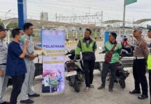 Jasa Raharja Gelar Pelatihan Pertolongan Pertama di Beberapa Titik Sepanjang Jalan Lawu Jaten Karanganyar Jalan Lawu Jaten Karanganyar