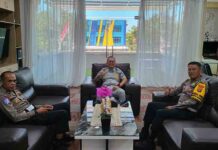 Kunjungan Kerja Ditlantas Polda Kaltim ke PT Jasa Raharja Kanwil Kalimantan Timur jasa raharja kaltim