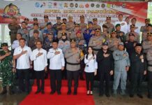 PT Jasa Raharja Wilayah Kepri Turut Hadir dalam Apel Gelar Pasukan Operasi Ketupat Seligi 2025 jasa raharja kepri