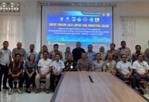 Upaya Kesiapan PAM Lebaran 2025, Kepala Jasa Raharja Sulawesi Tengah Sampaikan Upaya Menekan Angka Laka Lantas Pada Rapat LLAJ Laka Lantas Pada Rapat LLAJ
