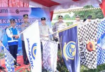 Pemberlakuan Skema One Way di KM 71 Tol Cikampek Utama Resmi Dimulai, PT Jasa Raharja Himbau Para Pemudik Mematuhi Instruksi yang Berlaku Mematuhi Instruksi yang Berlaku