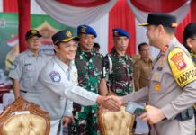 Jasa Raharja Wilayah Kalimantan Barat Hadiri Apel Gelar Pasukan Operasi Ketupat Kapuas 2025 Operasi Ketupat Kapuas 2025