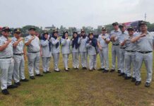 Jasa Raharja Riau Ikuti Apel Gelar Pasukan Ketupat Lancang Kuning-2025 jasa raharja riau