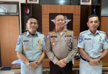 Jasa Raharja NTB Tingkatkan Koordinasi dan Kerjasama dengan Ditlantas Polda NTB dengan Ditlantas Polda NTB