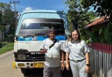 Pastikan Keterjaminan Penumpang Angkutan Umum, Jasa Raharja Cabang Bima Laksanakan Kunjungan Door to Door di Kabupaten Bima di Kabupaten Bima