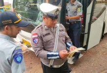 Menyambut Arus Mudik dan Arus Balik Lebaran 2025, Jasa Raharja, Kepolisian dan Dinas Perhubungan Laksanakan Ram Check di Kabupaten Kapuas Hulu di Kabupaten Kapuas Hulu