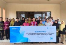 Upaya Turunkan Fatalitas Korban, Jasa Raharja Cabang Bima Laksanakan PPGD di Kantor Camat Raba Kota Bima di Kantor Camat Raba Kota Bima