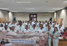 PT Jasa Raharja Wilayah Bali Bersama UPTD Samsat Denpasar Sosialisasikan Opsen PKB dan Opsen BBNKB di Kecamatan Denpasar Utara di Kecamatan Denpasar Utara