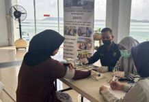 Kolaborasi dengan Posko Lebaran, Jasa Raharja Kepri Sediakan Pengecekan Kesehatan Gratis di Pelabuhan Domestik Punggur Batam di Pelabuhan Domestik Punggur Batam