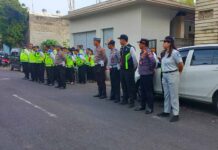 Jasa Raharja Wilayah Badung Ikut Serta dalam Razia Gabungan di Perbatasan Sibang kaja dan Sibang Gede di Perbatasan Sibang kaja