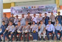 Jasa Raharja Cabang Tarakan Ikuti Giat Rampcheck Angkutan Mudik Lebaran 2025 di Pool Damri Tanjung Selor di Pool Damri Tanjung Selor