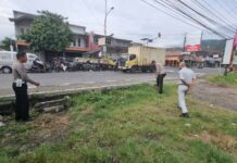 Jasa Raharja Survei Lokasi Pos PAM Lebaran 2025 di Pospam Piyungan di Pospam Piyungan