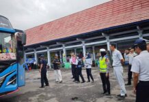 Jasa Raharja Rembang Laksanakan Ramp Check di Terminal Rembang di Terminal Rembang