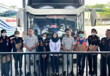 Jasa Raharja Ikuti Kegiatan Rampcheck di Terminal Tipe A Mengwi di Terminal Tipe A Mengwi
