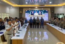 Jasa Raharja Madiun Hadiri Rapat Koordinasi Sektoral Persiapan Idul Fitri 2025 Bersama Forkopimda Madiun jasa raharja jatim