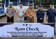 Menyambut Arus Mudik dan Arus Balik Lebaran 2025 Jasa Raharja, Kepolisian dan Dinas Perhubungan Laksanakan Rampcheck di Kabupaten Melawi jasa raharja kalbar