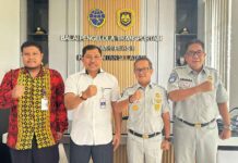 Dalam Meyambut Libur Lebaran Tahun 2025, Jasa Raharja Kalsel Lakukan Koordinasi dengan BPTD Kelas II kalsel