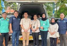Jasa Raharja Kalsel Bersama Samsat Banjarmasin II Hadirkan Layanan Samsat Ramadan di Pasar Wadai Banjarmasin jasa raharja kalsel