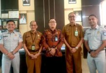 Kunjungan PT Jasa Raharja Kantor Wilayah Kalimantan Timur ke UPTD PPRD Balikpapan ke UPTD PPRD Balikpapan
