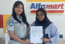 Sampaikan Perlunya Edukasi Kepatuhan Pajak Kendaraan dan Keselamatan, Jasa Raharja Kanwil Kepri Sambangi PT Sumber Alfaria Trijaya TBK jasa raharja kepri