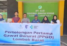 Jasa Raharja NTB Gelar Pelatihan Pertolongan Pertama Gawat Darurat di Kabupaten Lombok Barat jasa raharja NTB