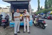 Jasa Raharja Cabang Bima Laksanakan Giat Samsat Berhadiah di Lapangan Serasuba Kota Bima jasa raharja NTB
