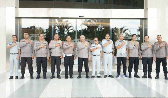 serta PJU Polda Kalsel