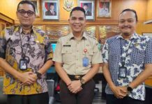 Jasa Raharja Koordinasi Program Kerja Tim Pembina Samsat Bersama Kepala Bapenda Provinsi Sumatera Selatan jasa raharja sumsel
