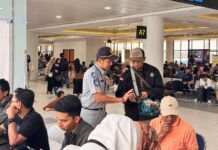 Kolaborasi dengan Bandara Hang Nadim, Jasa Raharja Kepri Sediakan Pengecekan Kesehatan Gratis Bagi Penumpang Pesawat Bagi Penumpang Pesawat