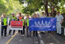 Jasa Raharja Gelar Safety Campaign dan Sosialisasi Tertib Pajak Kendaraan di Kota Denpasar jasa raharja bali