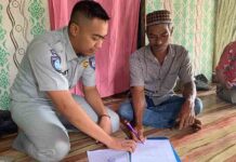 Cepat dan Tepat, Jasa Raharja Serahkan Santunan kepada Keluarga Korban Kecelakaan di Desa Lampuyang jasa raharja kalteng