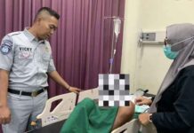 Gerak Cepat Jasa Raharja Tangani Korban Laka Lantas di Jalan Sudirman KM 37 Sampit jasa raharja kalteng