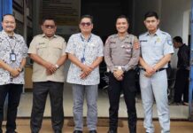 Perkuat Sinergi, Jasa Raharja Kanwil Sumsel Lakukan  Koordinasi Ke Samsat Musi Banyuasin 2 Ke Samsat Musi Banyuasin 2