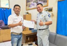 Penandatanganan Komitmen Bersama Jasa Raharja dan PT Jembatan Nusantara Bajoe untuk Dukung Keselamatan dan Kepatuhan Keselamatan dan Kepatuhan