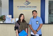 Jasa Raharja NTB Berkoordinasi Rutin dengan PT Dharma Lautan Utama Cabang Lembar Melalui Kunjungan CRM IWKL Melalui Kunjungan CRM IWKL