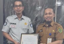 Perkuat Sinergi, Jasa Raharja Barru dan RSUD La Patarai Barru Jalin Komitmen Bersama Taat Pembayaran PKB dan SWDKLLJ jasa raharja sulsel