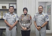 Perkuat Sinergi Jasa Raharja Sumsel Koordinasi Bersama Ditlantas Polda Sumsel jasa raharja sumsel