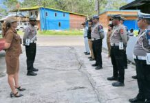 Tim Pembina Samsat Kuala Kurun Gelar Operasi Gabungan di Jalan Sabirin Muhtar di Jalan Sabirin Muhtar