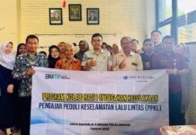 Jasa Raharja Pekalongan Laksanakan Program Pengajar Peduli Keselamatan Lalu Lintas di SMK Bhakti Pertiwi Pemalang di SMK Bhakti Pertiwi Pemalang