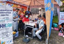 Edukasi Keselamatan Jalan: Jasa Raharja Cabang Tarakan Adakan MUKL dan Simulasi PPGD di Stadion Datu Adil di Stadion Datu Adil