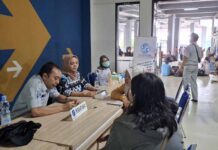 Arus Balik Lebaran Idul Fitri 1446 H, Jasa Raharja Berikan Layanan Pemeriksaan dan Pengobatan Gratis di Terminal Tirtonadi Surakarta di Terminal Tirtonadi Surakarta