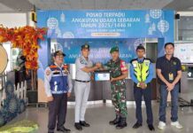 Jasa Raharja Kalteng Pantau Arus Balik Lebaran di Bandara Udara Tjilik Riwut Palangka Raya jasa raharja kalteng