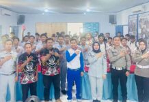 Kolaborasi Edukasi Keselamatan Lalu Lintas : Jasa Raharja Cabang Parepare, Astra Honda Motor dan Satlantas Parepare Gelar Safety Campaign di SMKN 2 Parepare jasa raharja sulsel