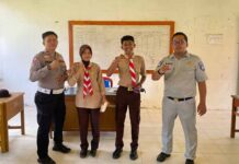 Satlantas Polres Pariaman dan Jasa Raharja Kota Pariaman Sosialisasikan Program PPKL di SMKN 3 Kota Pariaman jasa raharja sumbar